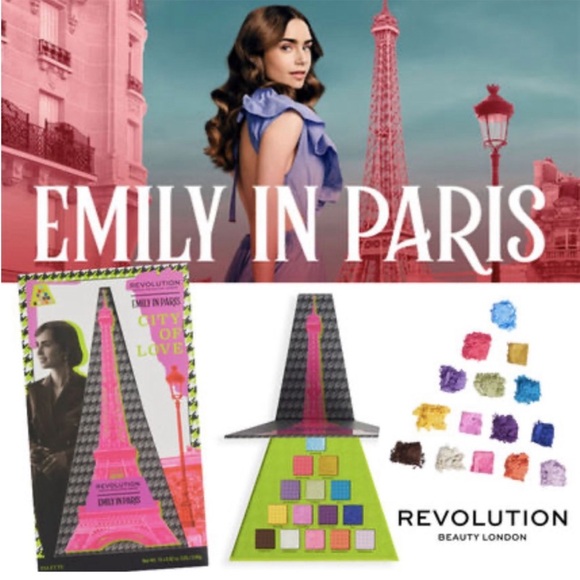 REVOLUTION MAKEUP REVOLUTION LONDON Emily In Paris Eyeshadow Palette - Picture 3 of 4